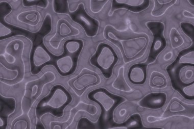 Akıcı kıvrımlı modern mor desen dijital sanat dokusu çizimi