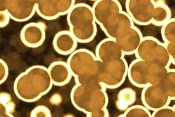 Creatief Mooi Levendig Biologisch Lambent Glow Patroon Computer Kunst Textuur — Stockfoto