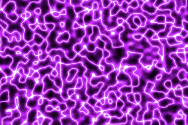 yaratıcı mor floresan enerjik dijital grafik dokusu çizimi