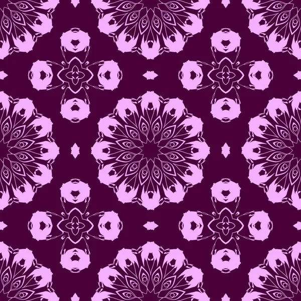 Purple figures with fancy elements. Fine structure wallpaper,surface, forms.Tiles motif.Textile print, wrapping, trendy contemporary, website, stylish fabric. Modern stylish, irregular grid ,shapes.