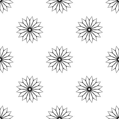 Siyah beyaz resimler fantezi unsurları ile. İnce yapısı duvar kağıdı, yüzey, formları. Çini motifi.