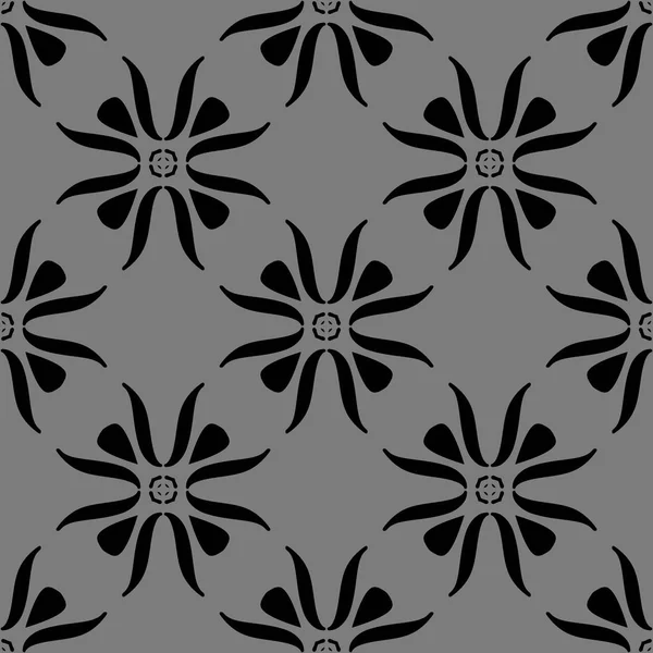 Black and gray figures with fancy elements. Fine structure wallpaper,surface, forms.Tiles motif.