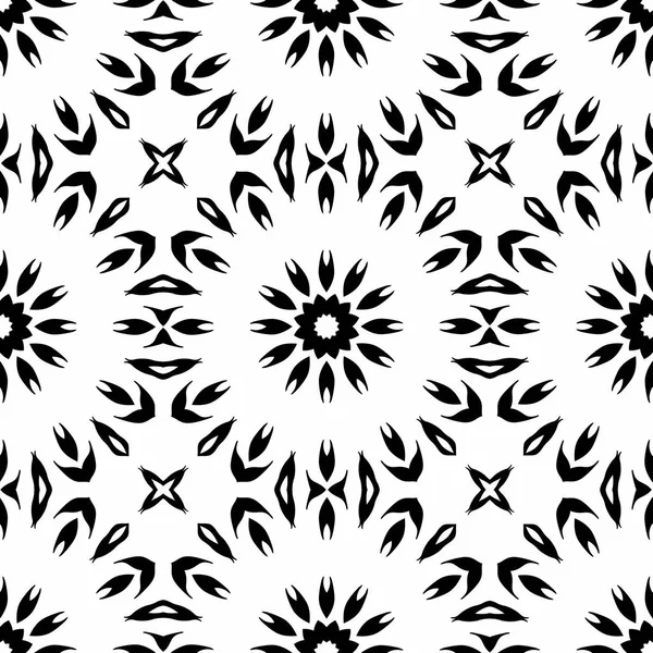 Cijfers Van Zwart Wit Met Decoratieve Elementen Fijne Structuur Behang — Stockfoto