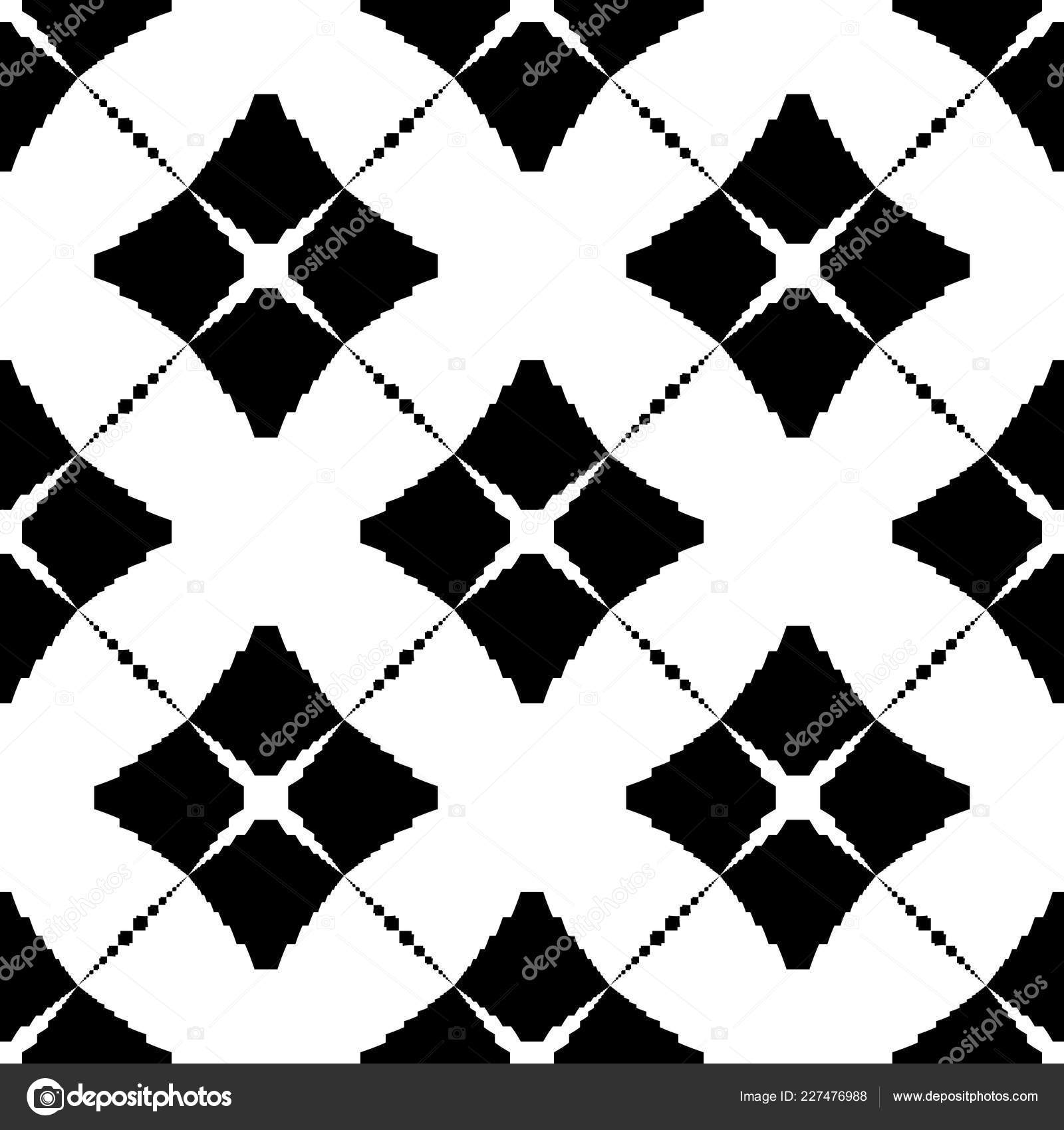 派手な要素を持つ黒と白の数字 微細構造の壁紙 フォーム タイル モチーフ ストック写真 C Anamariahanganu