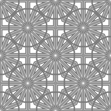 Gri rakamlar fantezi unsurları ile. İnce yapısı duvar kağıdı, yüzey, formlar.