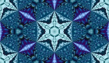 mavi resimler fantezi unsurları ile. İnce yapısı duvar kağıdı, yüzey, formları. Çini motifi. Modern şık, düzensiz ızgara, şekilleri.