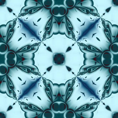 mavi resimler fantezi unsurları ile. İnce yapısı duvar kağıdı, yüzey, formları. Çini motifi. Modern şık, düzensiz ızgara, şekilleri.