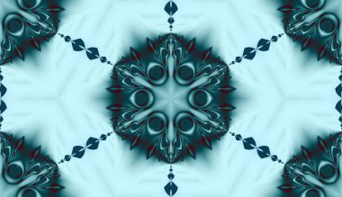 mavi resimler fantezi unsurları ile. İnce yapısı duvar kağıdı, yüzey, formları. Çini motifi. Modern şık, düzensiz ızgara, şekilleri.