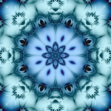 mavi resimler fantezi unsurları ile. İnce yapısı duvar kağıdı, yüzey, formları. Çini motifi. Modern şık, düzensiz ızgara, şekilleri.