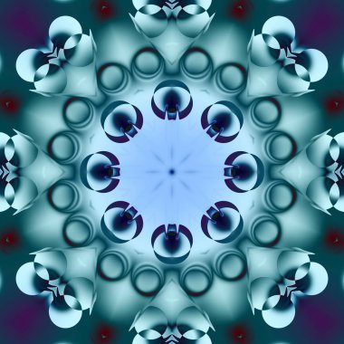 mavi resimler fantezi unsurları ile. İnce yapısı duvar kağıdı, yüzey, formları. Çini motifi. Modern şık, düzensiz ızgara, şekilleri.