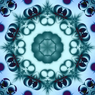 mavi resimler fantezi unsurları ile. İnce yapısı duvar kağıdı, yüzey, formları. Çini motifi. Modern şık, düzensiz ızgara, şekilleri.