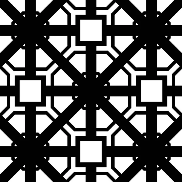 黑色和白色的数字与花哨的元素 精细结构墙纸 瓷砖主题 — 图库照片