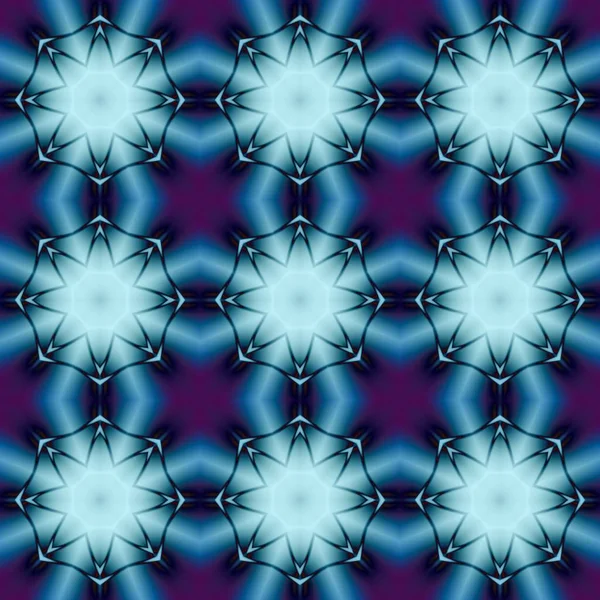 요소와 파란색 숫자입니다 양식입니다 타일의 모티브 현대적인 불규칙 — 스톡 사진