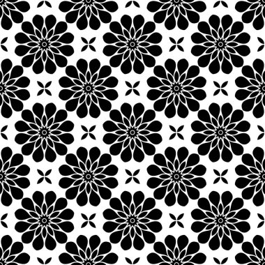 Siyah beyaz resimler fantezi unsurları ile. İnce yapısı duvar kağıdı, yüzey, formları. Çini motifi.