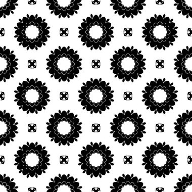 Siyah beyaz resimler fantezi unsurları ile. İnce yapısı duvar kağıdı, yüzey, formları. Çini motifi.