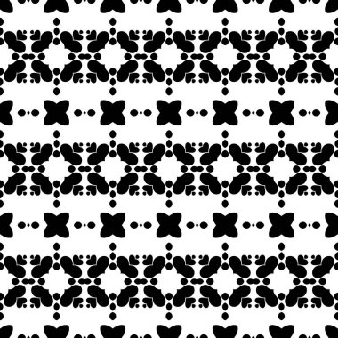 Siyah beyaz resimler fantezi unsurları ile. İnce yapısı duvar kağıdı, yüzey, formları. Çini motifi.