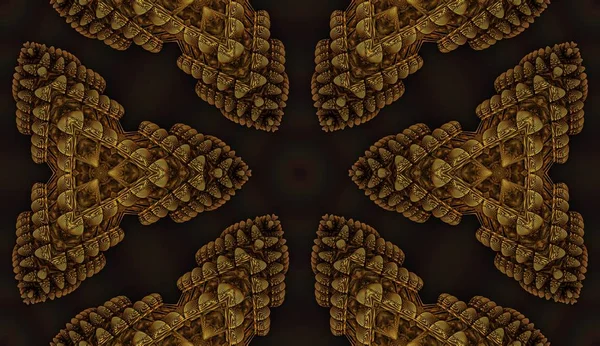 Фигуры Модными Элементами Тонкая Структура Обои Поверхность Форма Плитка Motif — стоковое фото