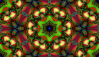 Soyut şekiller desen kaotik yerleşim