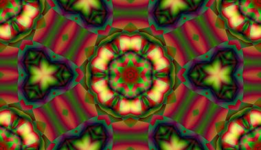 Soyut şekiller desen kaotik yerleşim