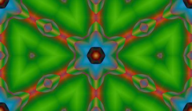 Soyut şekiller desen kaotik yerleşim