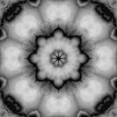 Siyah ve gri resimler fantezi unsurları ile. İnce yapısı duvar kağıdı, yüzey, formları. Çini motifi.