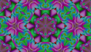 Soyut şekiller desen kaotik yerleşim