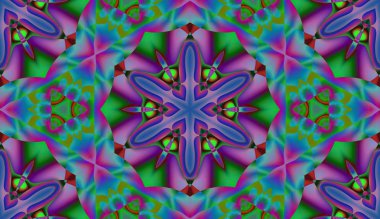 Soyut şekiller desen kaotik yerleşim