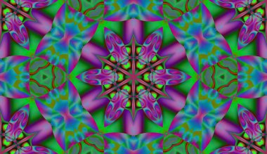 Soyut şekiller desen kaotik yerleşim