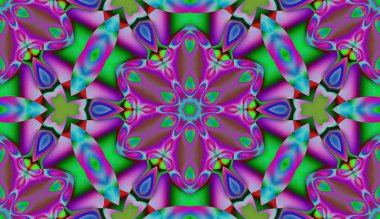 Soyut şekiller desen kaotik yerleşim