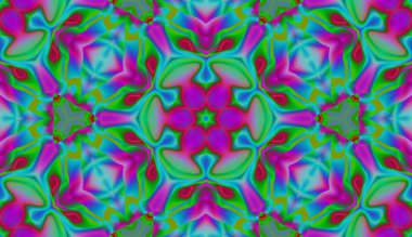 Soyut şekiller desen kaotik yerleşim