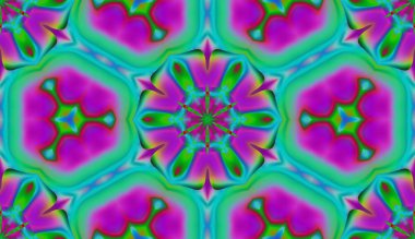 Soyut şekiller desen kaotik yerleşim