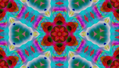 Soyut şekiller desen kaotik yerleşim