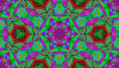 Soyut şekiller desen kaotik yerleşim