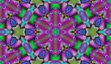 Soyut şekiller desen kaotik yerleşim