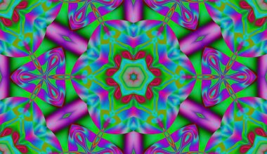 Soyut şekiller desen kaotik yerleşim