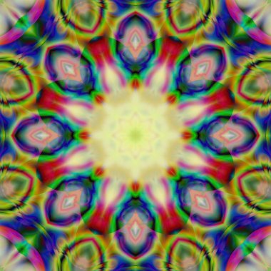 Soyut şekiller desen kaotik yerleşim