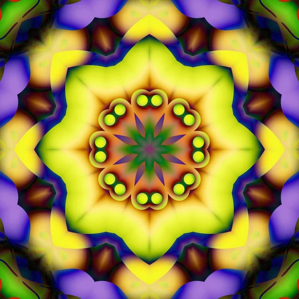 Soyut şekiller desen kaotik yerleşim