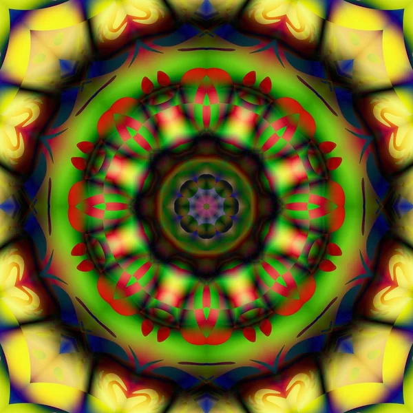 Soyut şekiller desen kaotik yerleşim