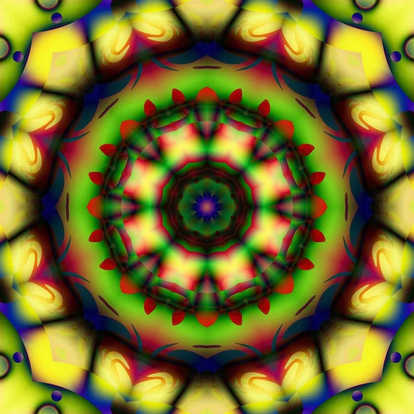 Soyut şekiller desen kaotik yerleşim