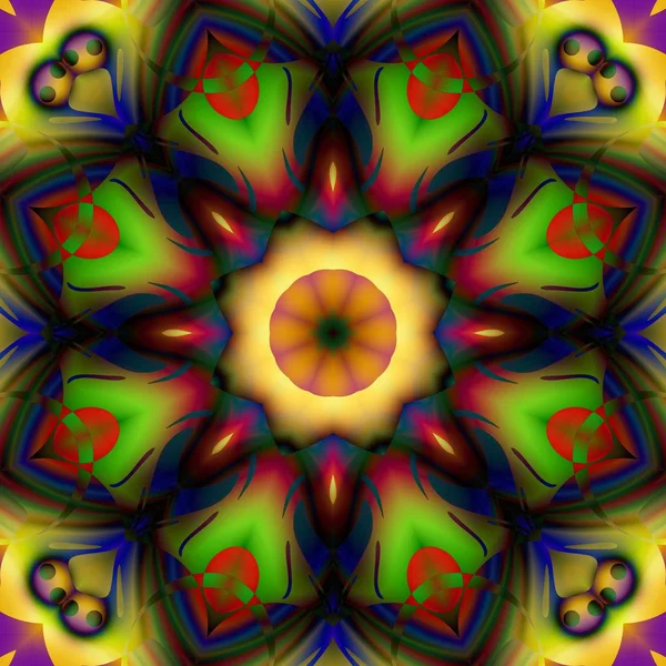 Soyut şekiller desen kaotik yerleşim