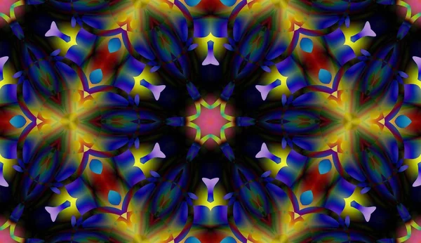 Soyut şekiller desen kaotik yerleşim