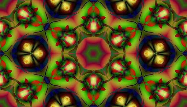 Soyut şekiller desen kaotik yerleşim