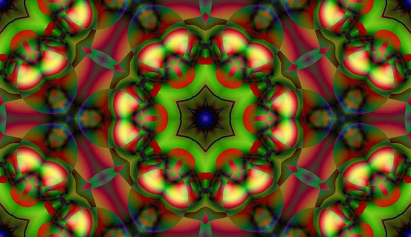 Soyut şekiller desen kaotik yerleşim