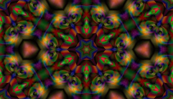 Soyut şekiller desen kaotik yerleşim