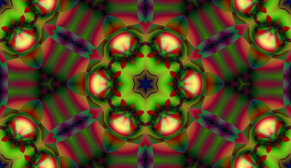 Soyut şekiller desen kaotik yerleşim