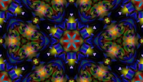 Soyut şekiller desen kaotik yerleşim