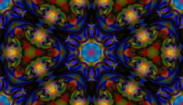 Soyut şekiller desen kaotik yerleşim