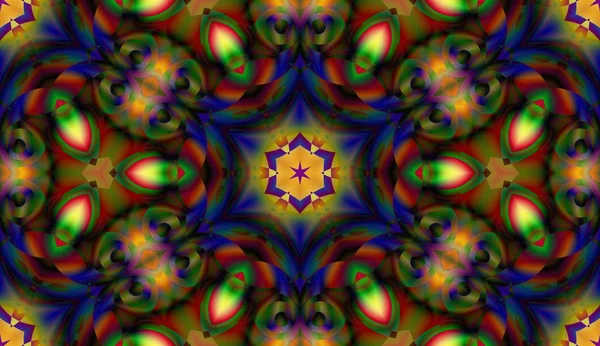 Soyut şekiller desen kaotik yerleşim