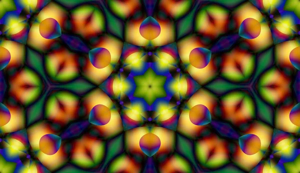 Soyut şekiller desen kaotik yerleşim