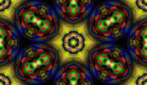 Soyut şekiller desen kaotik yerleşim